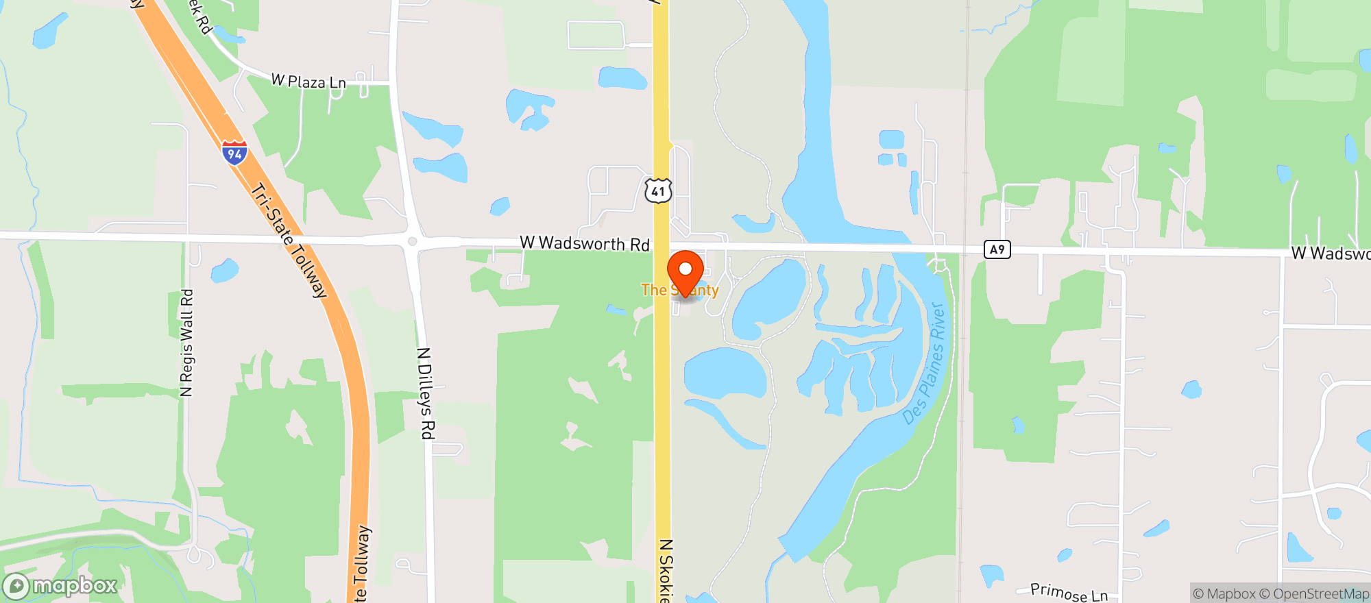 Map showing Wadsworth Inn #0