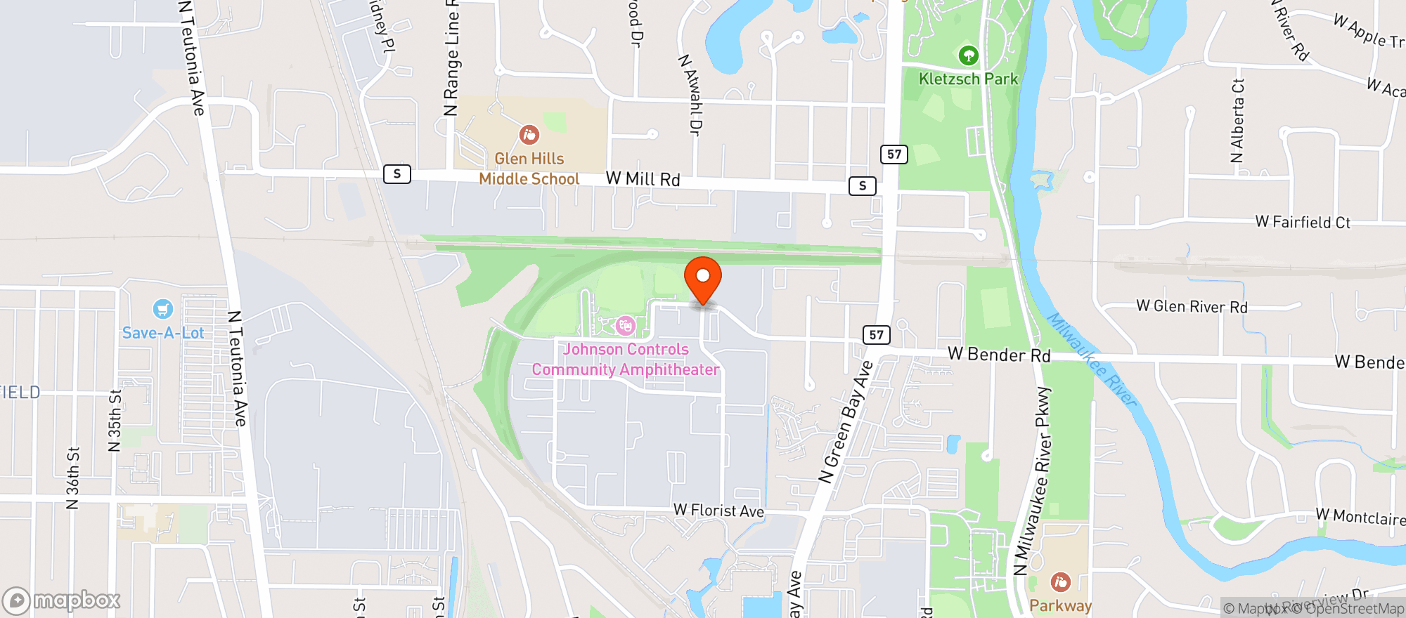 Map showing Nugg Club