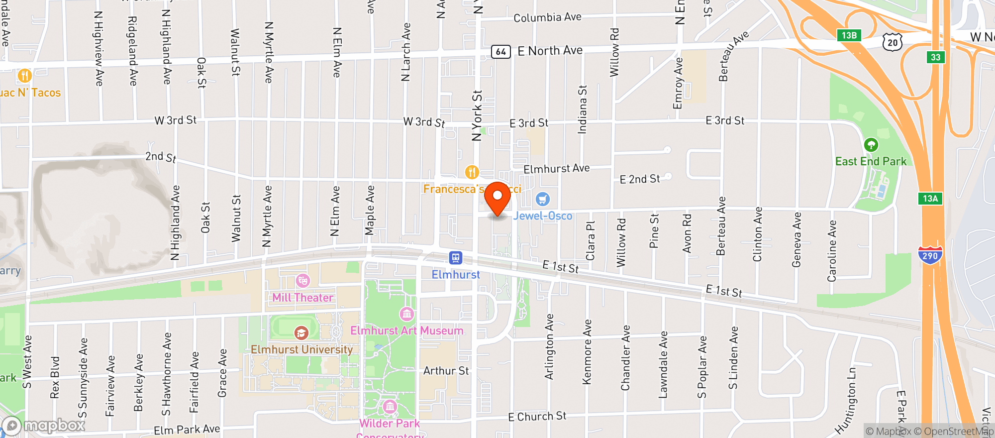 Map showing Gia Mia