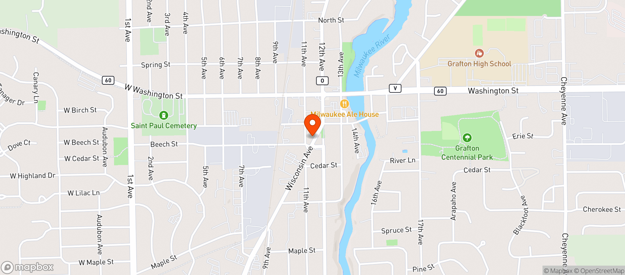 Map showing Hutch The