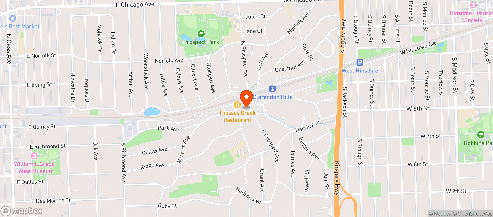 Map showing The Open Door Taproom & Bottleshop