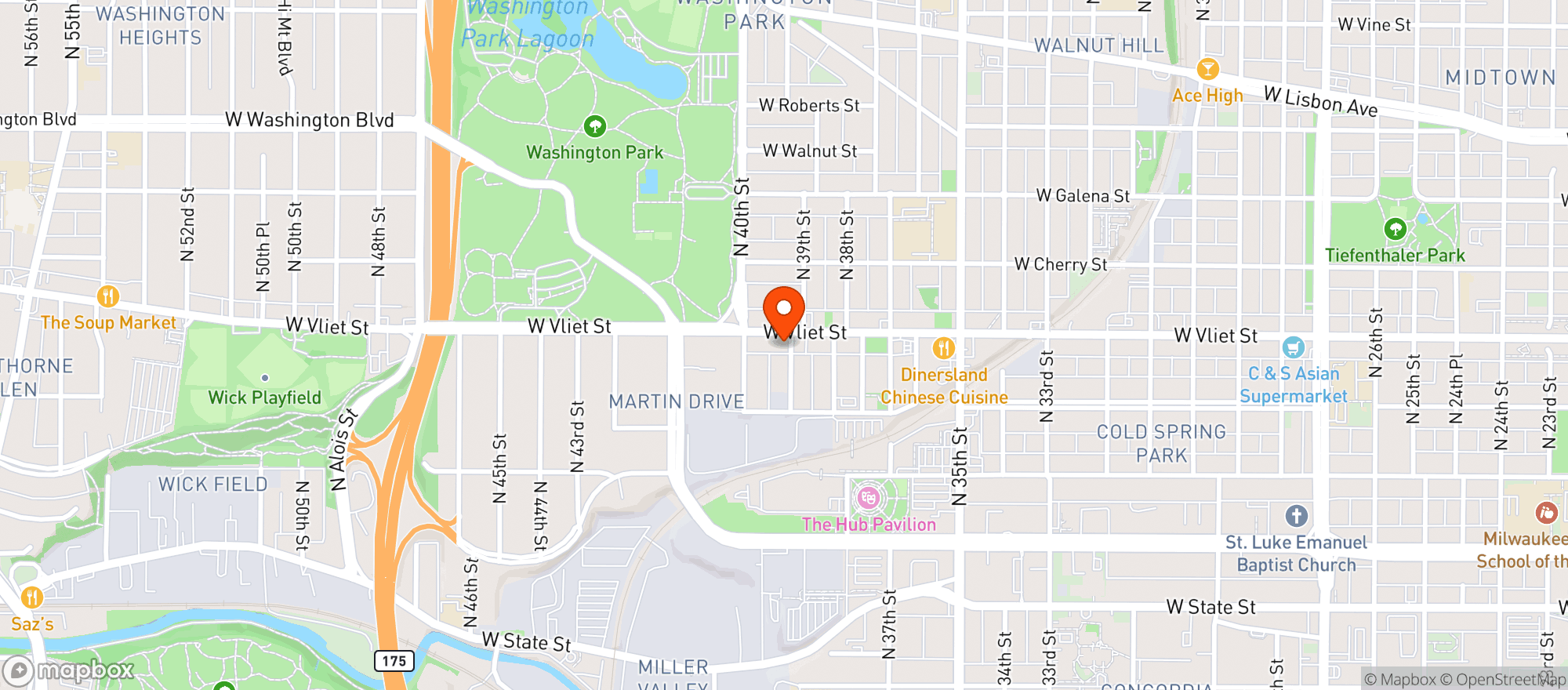 Map showing Abc Liquor