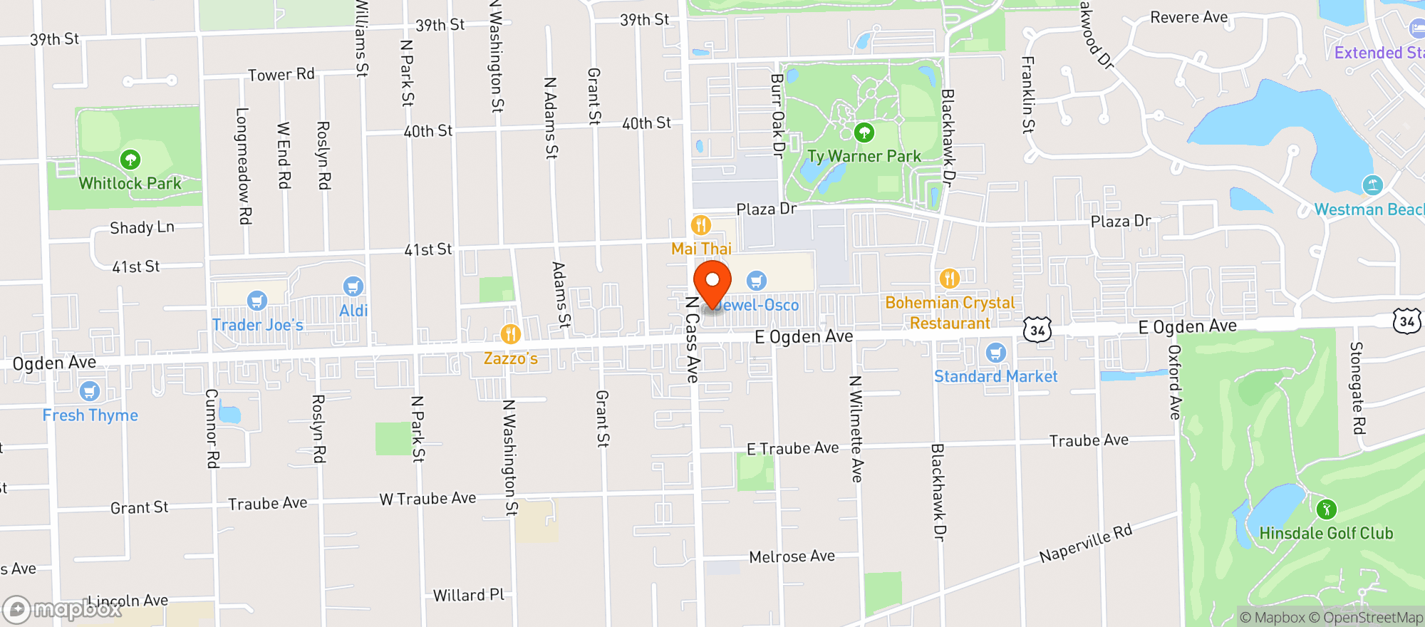 Map showing Circle K #4706820