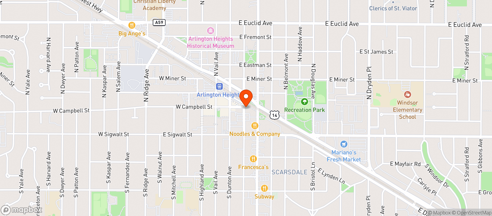 Map showing Passero