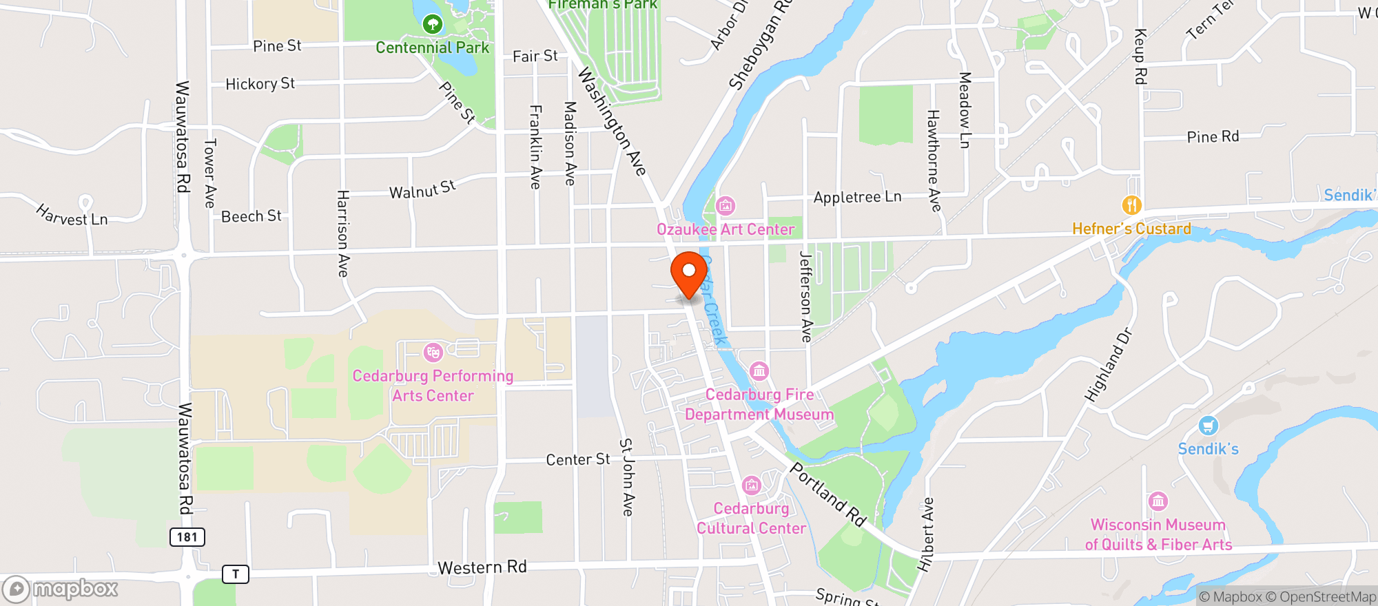 Map showing Camp
