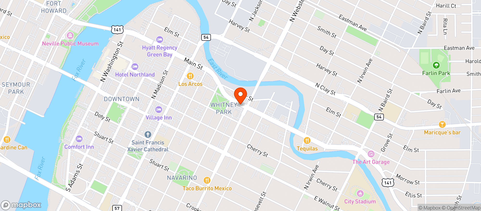 Map showing Cvs Pharmacy