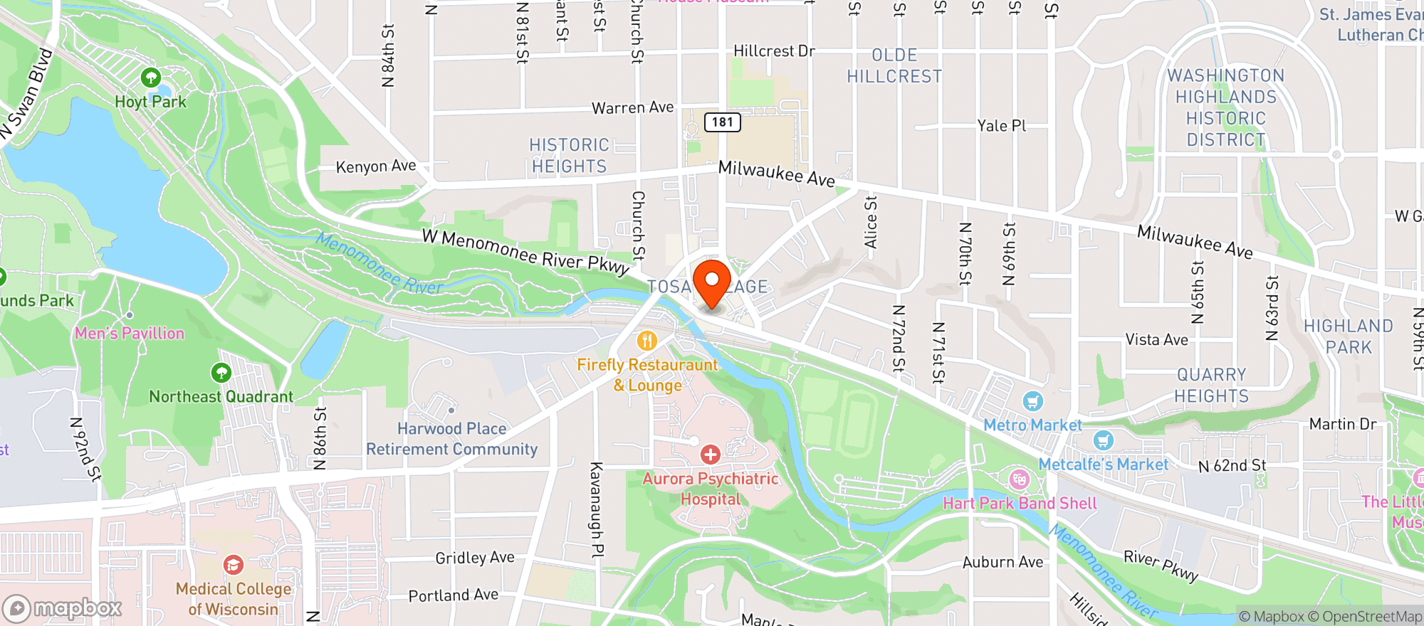 Map showing Ristorante Bartolotta