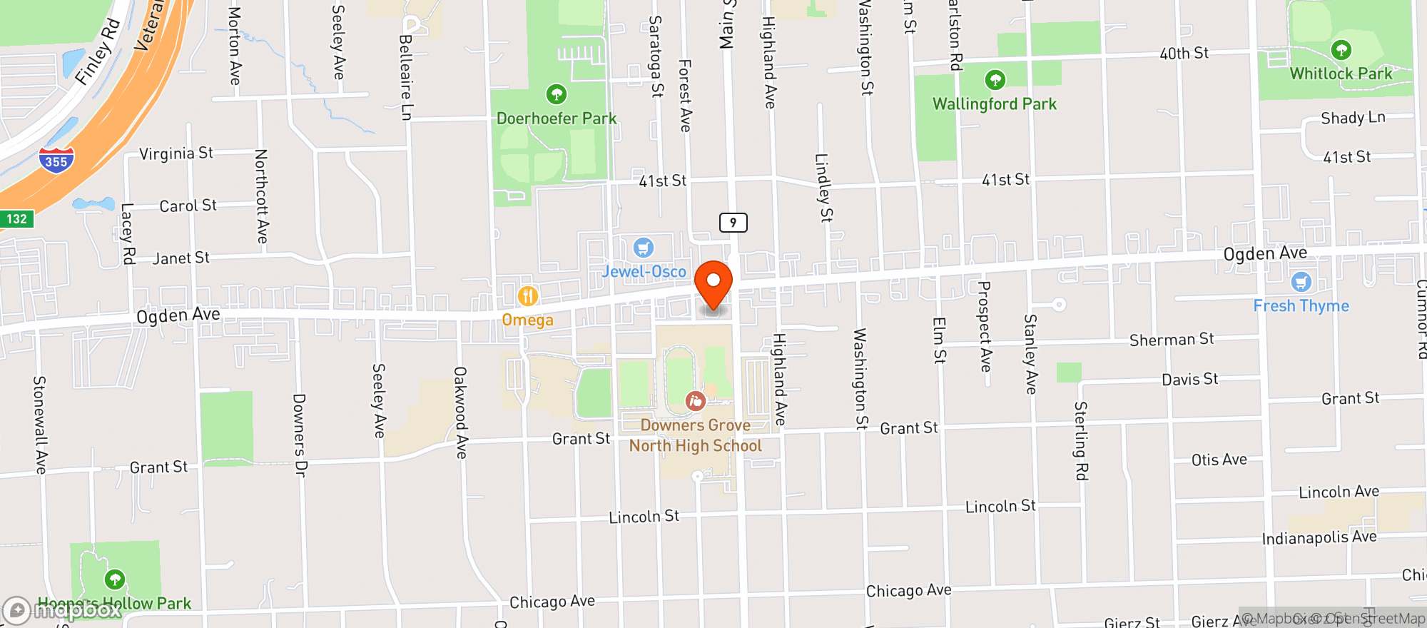 Map showing Bp #163