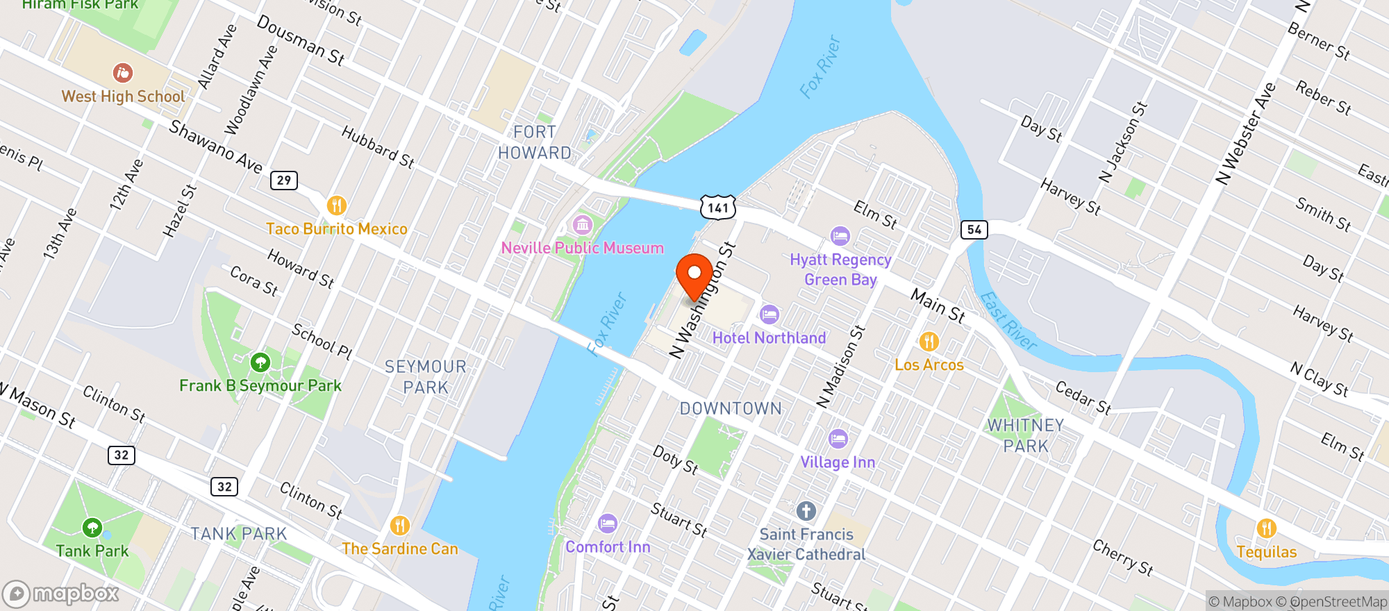 Map showing Ned Kellys