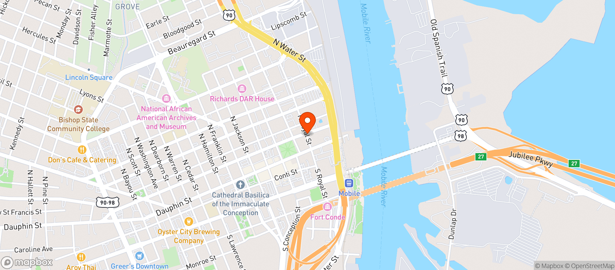 Map showing Renaissance