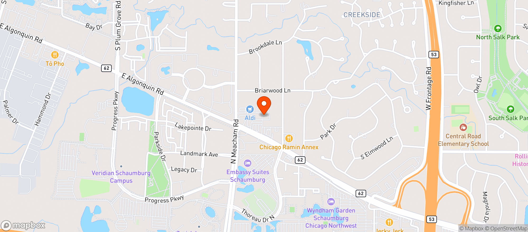 Map showing Chicago Prime Steakhouse_2