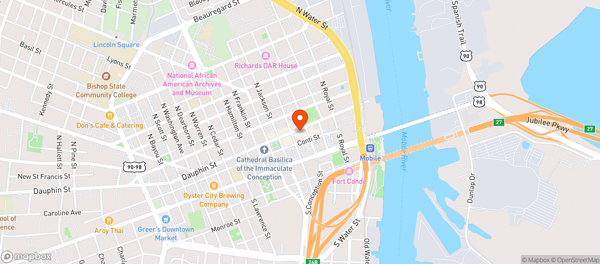 Map showing Roosters