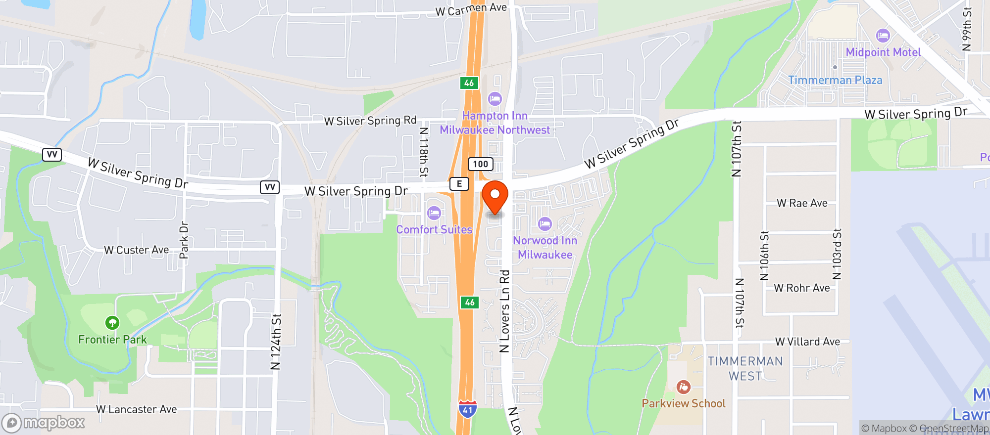 Map showing Liquor Outlet