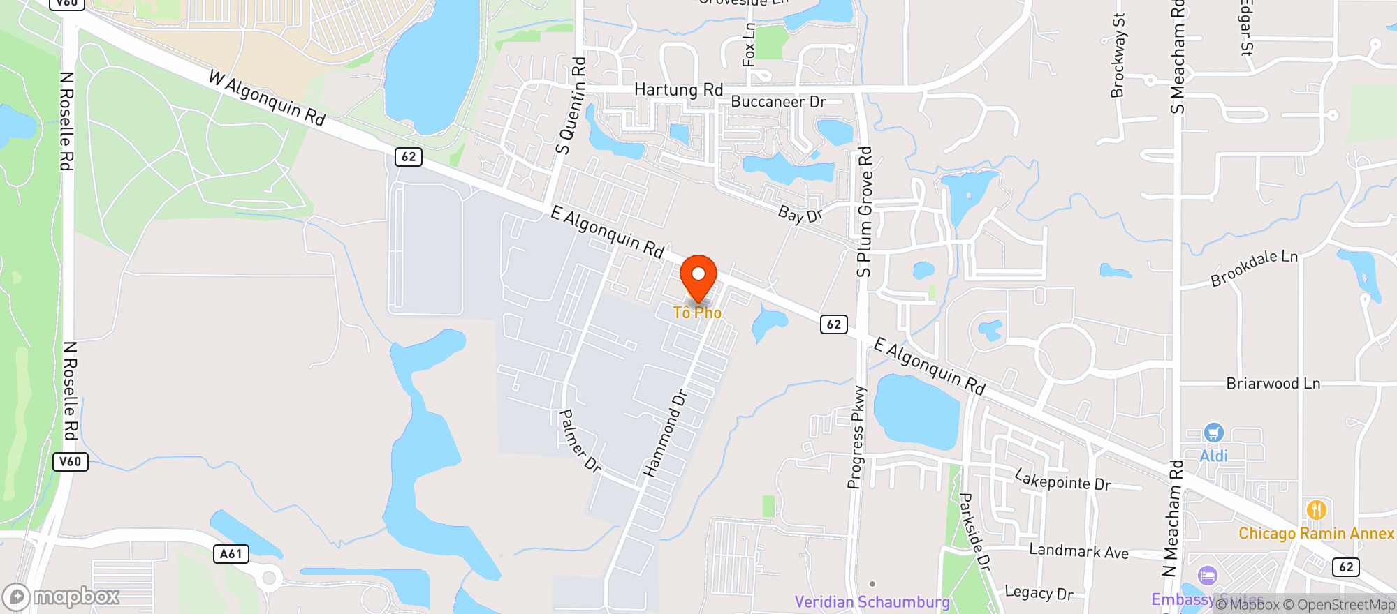 Map showing Uniq Liquors