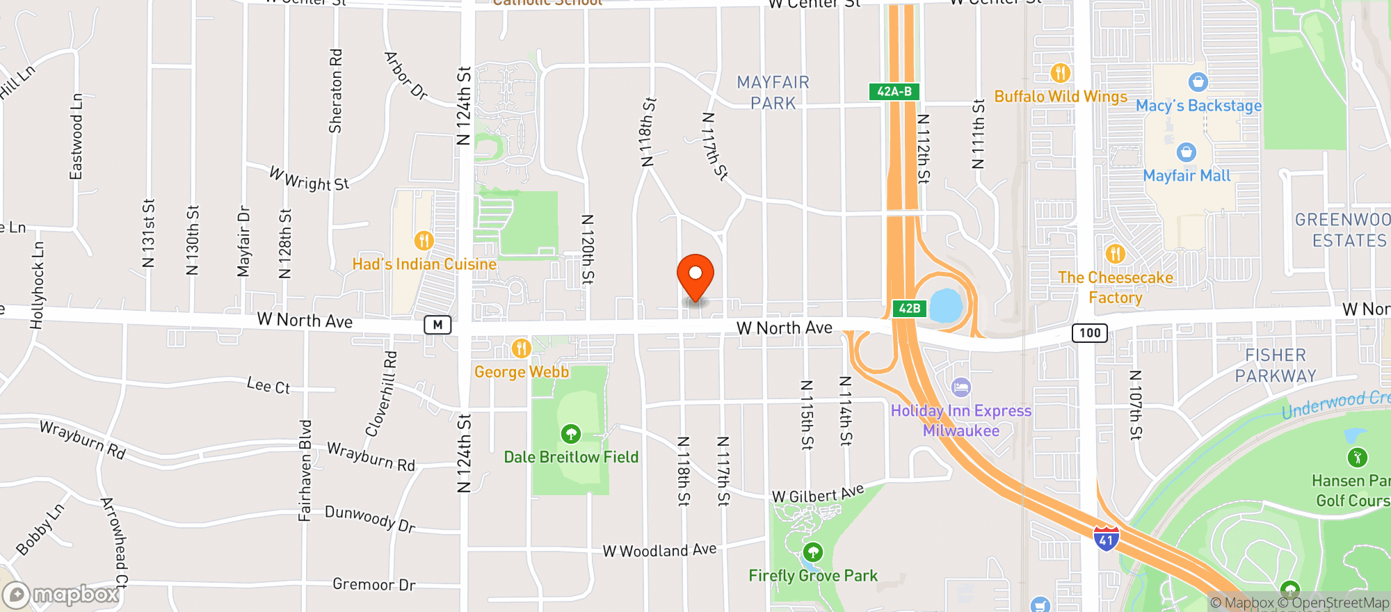 Map showing Liquor Guys