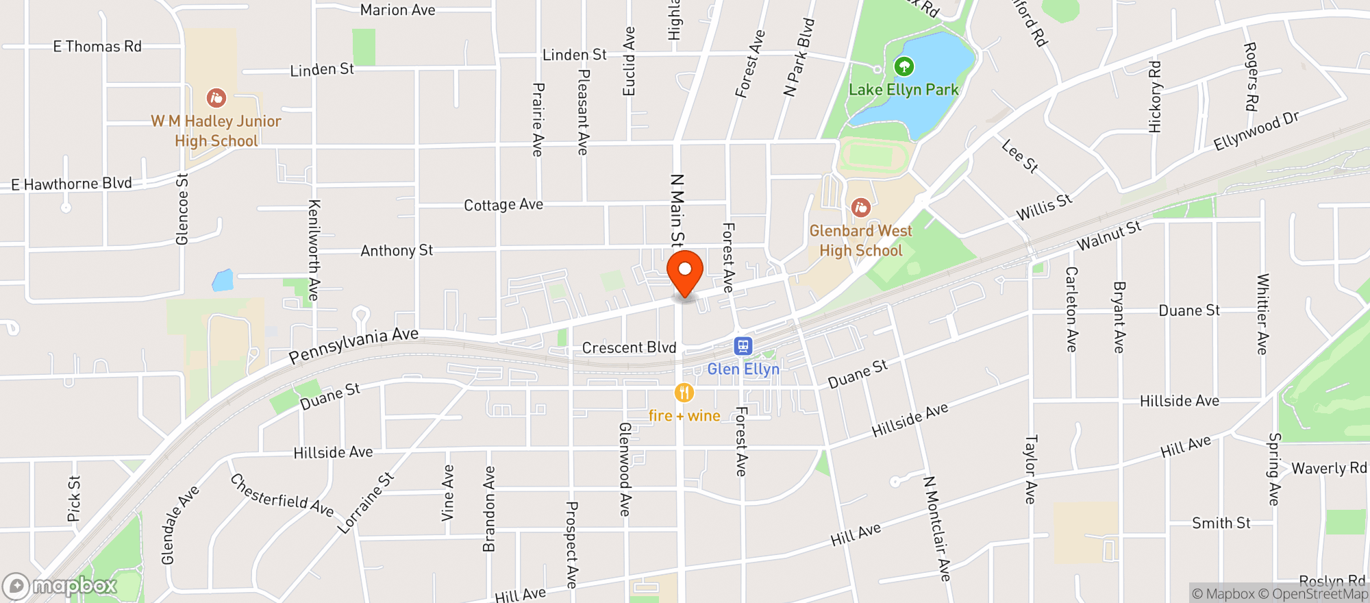 Map showing A Toda Madre