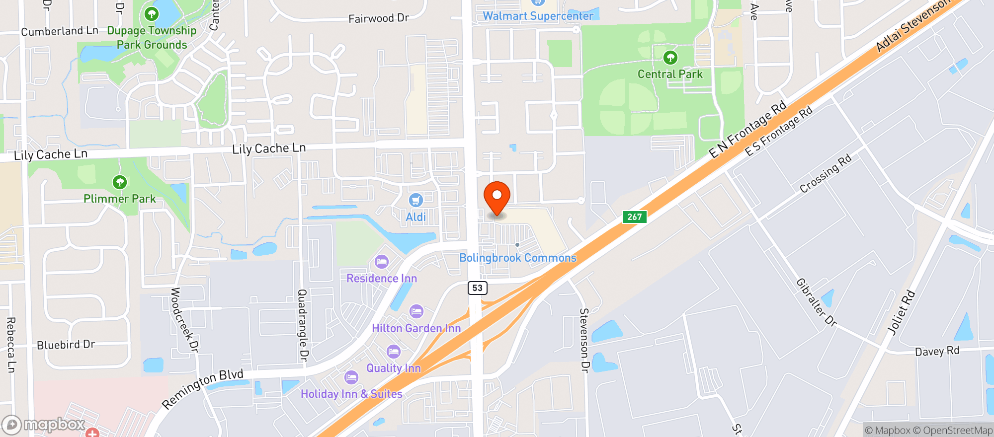 Map showing Cd Discount Liquors