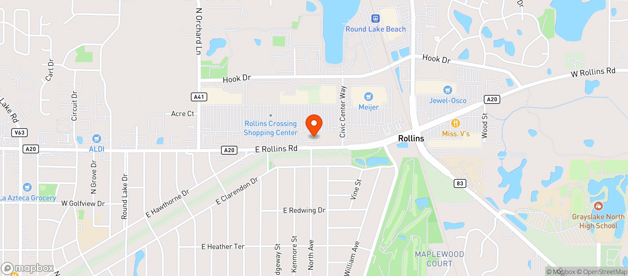 Map showing Gnc