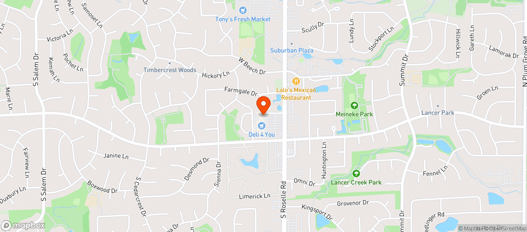 Map showing Deli 4 You