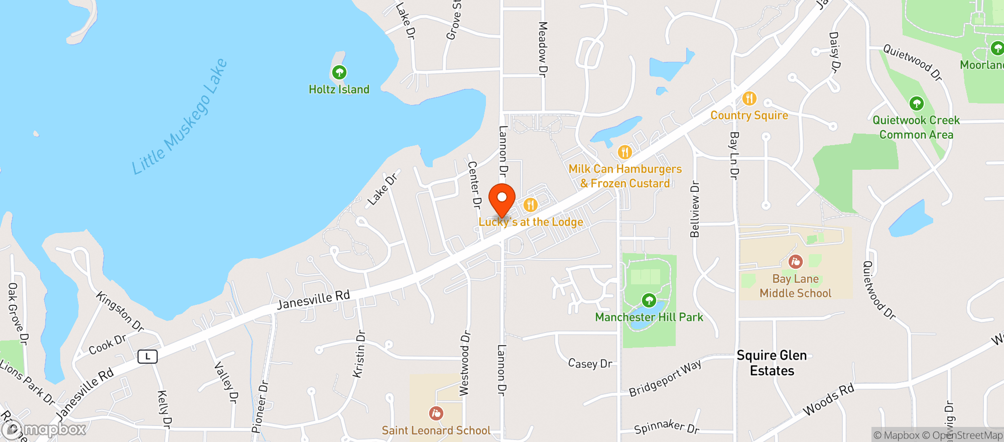 Map showing Tres Locos