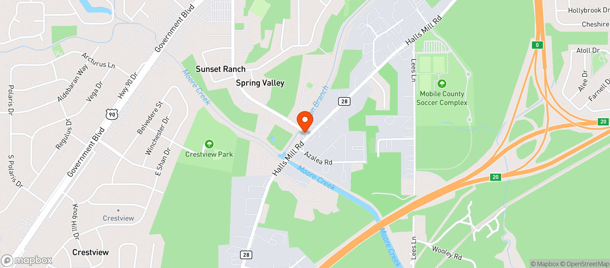 Map showing Minit Shop