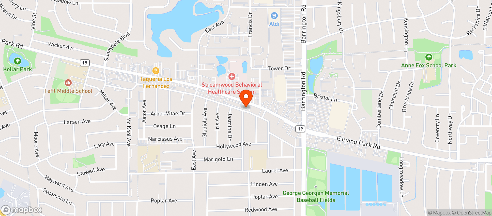 Map showing Amigo Liquor