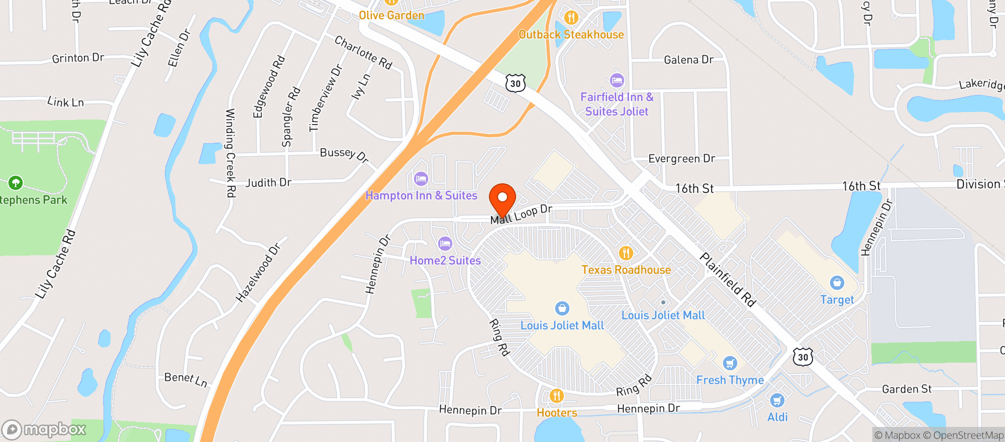 Map showing Gnc