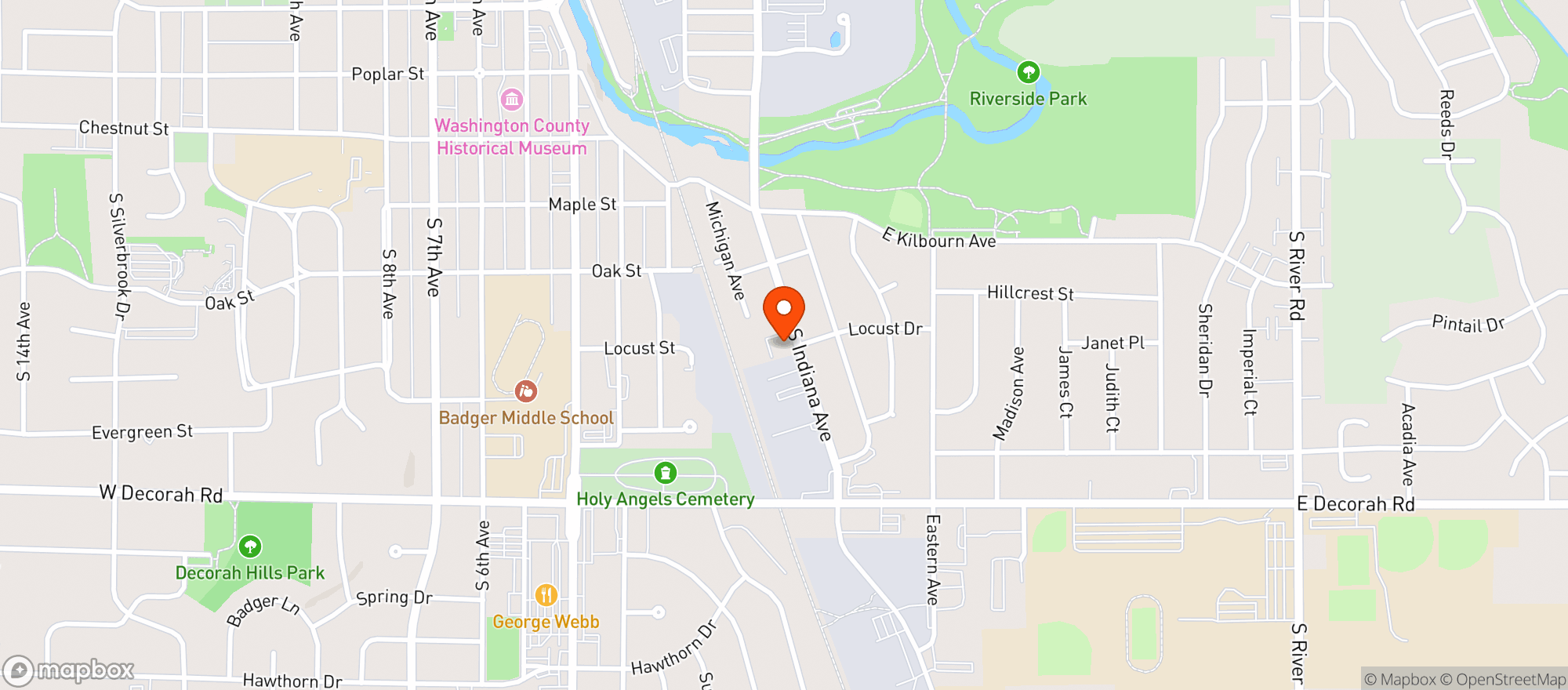 Map showing Barge Cannabis LLC