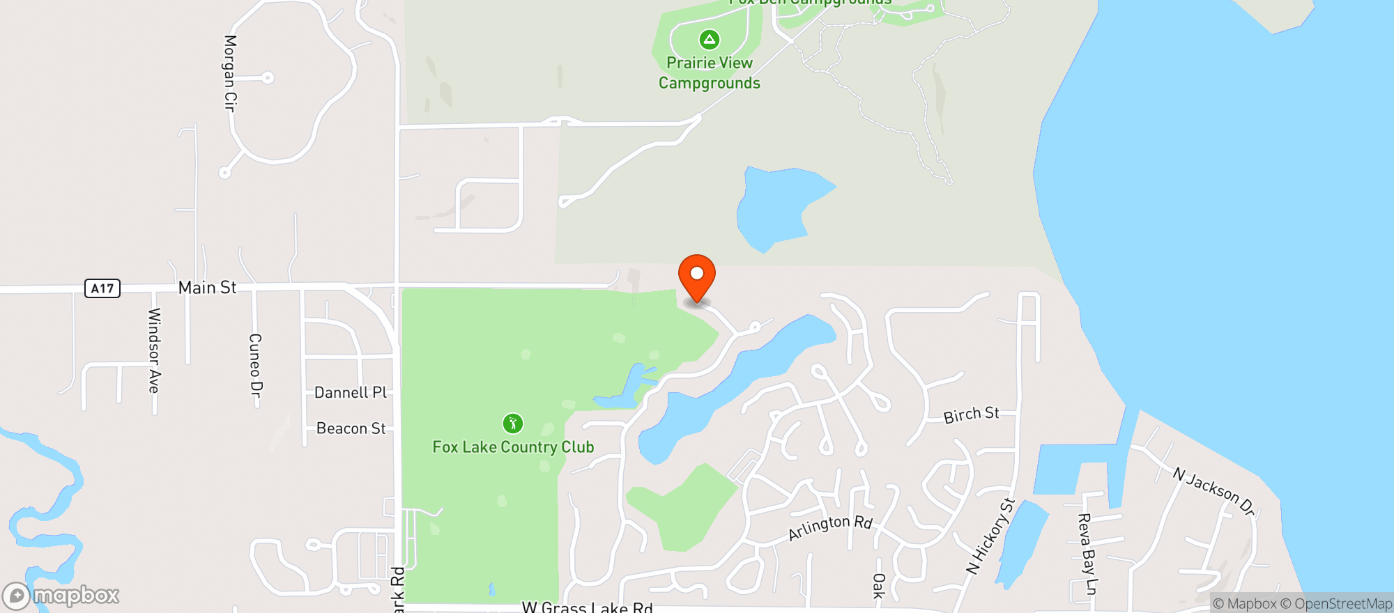 Map showing California Cookies