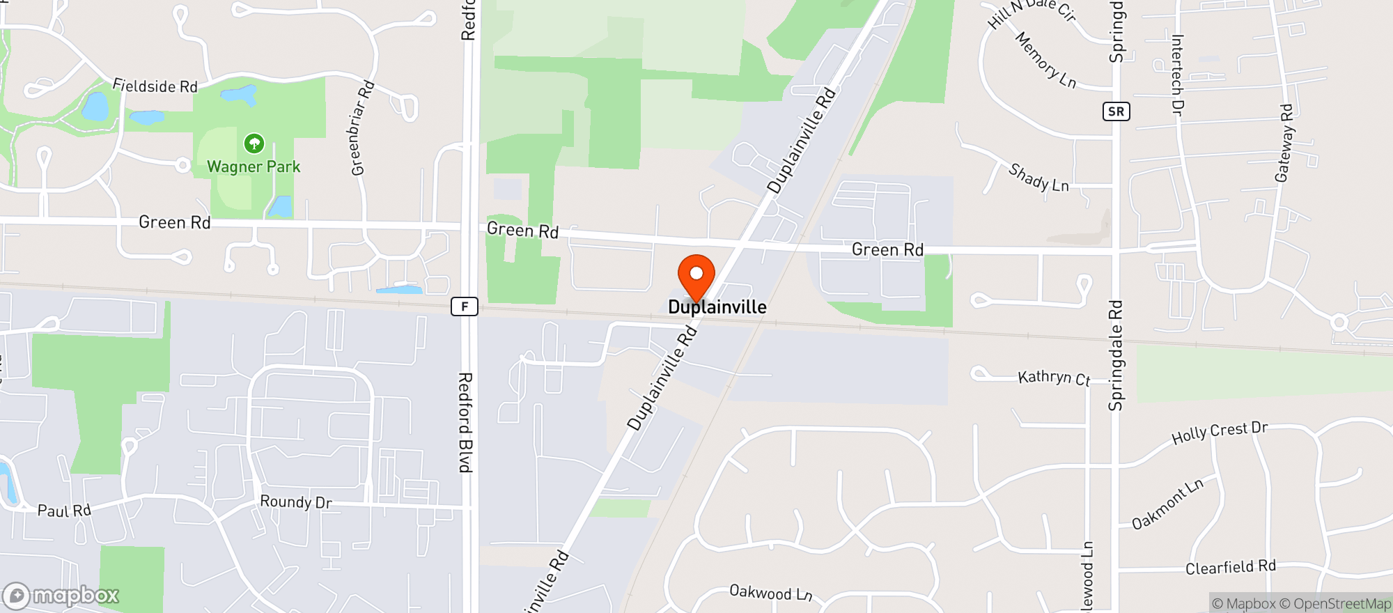 Map showing The Station Pub & Grill