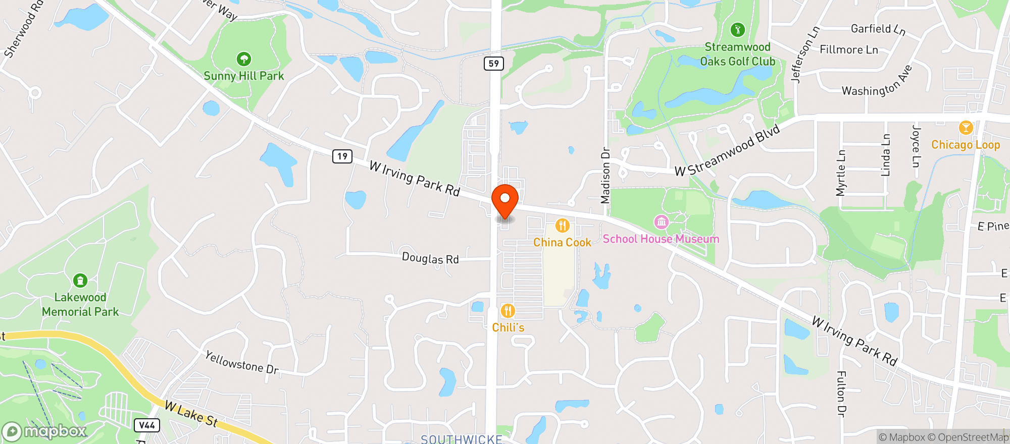 Map showing Circle K #4706726