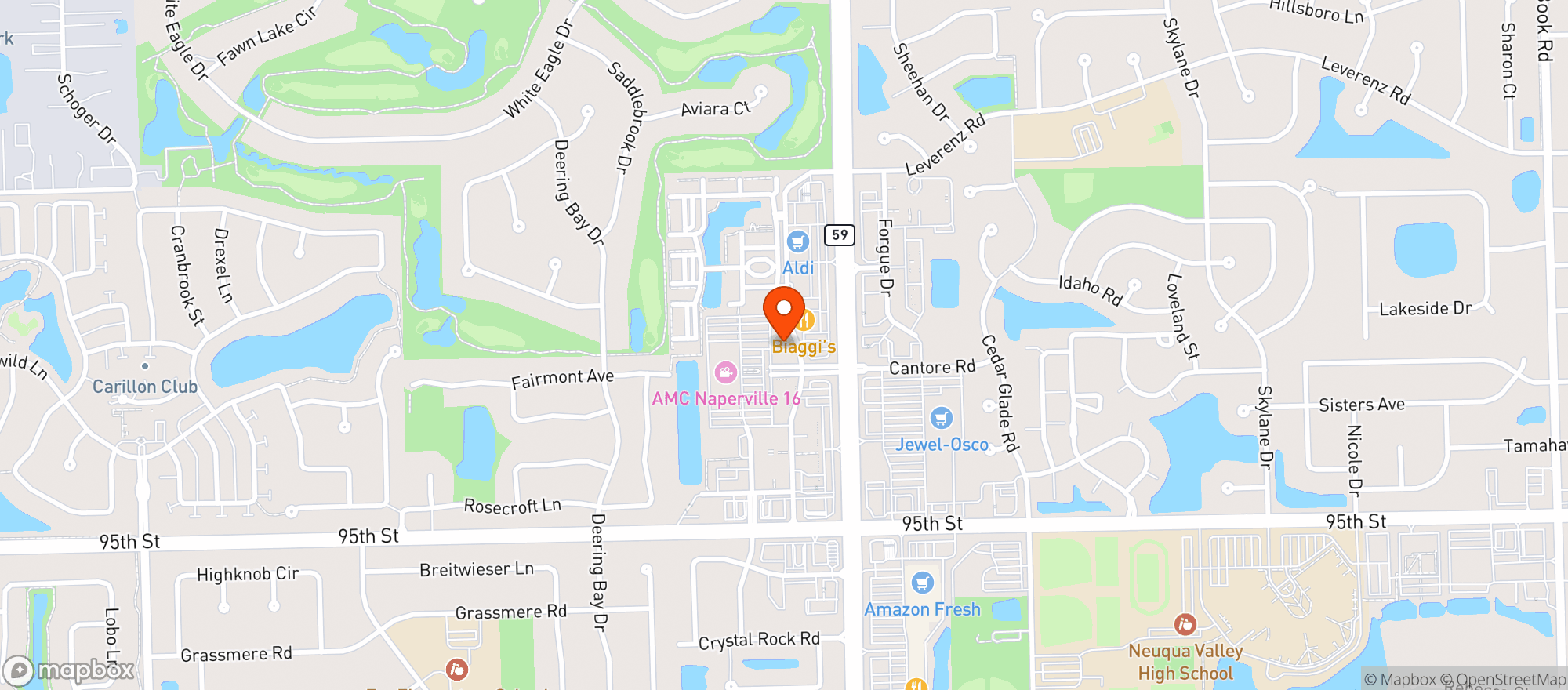Map showing Anthem Ale House