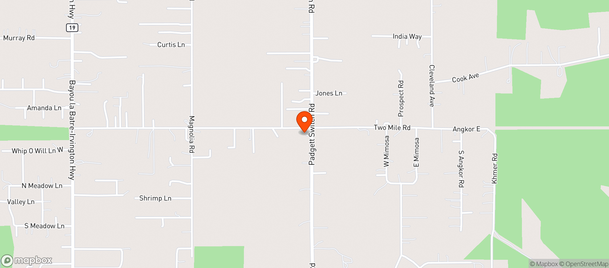 Map showing BLACK BEAR CONVENIENCE STORE