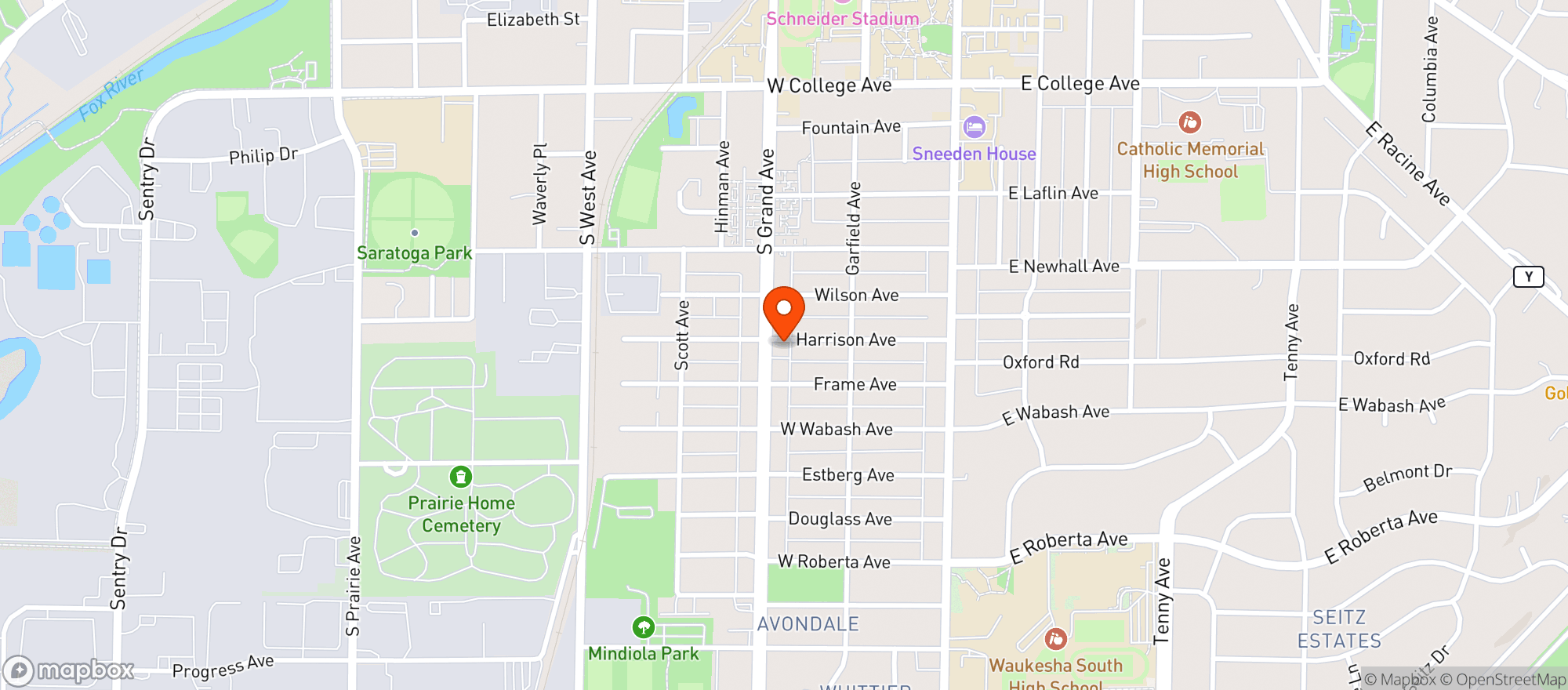 Map showing Ethereal Gold Dispensary