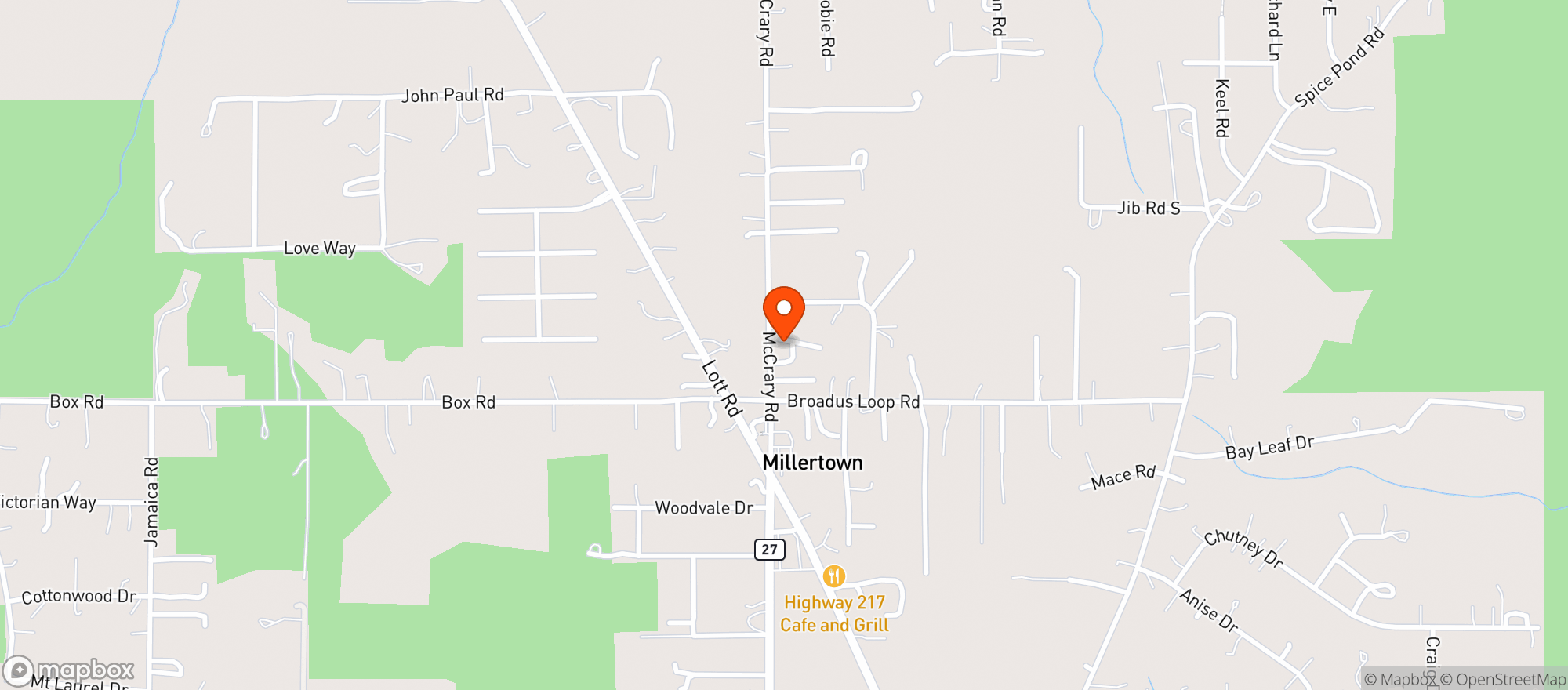 Map showing Greers Cashsaver #8