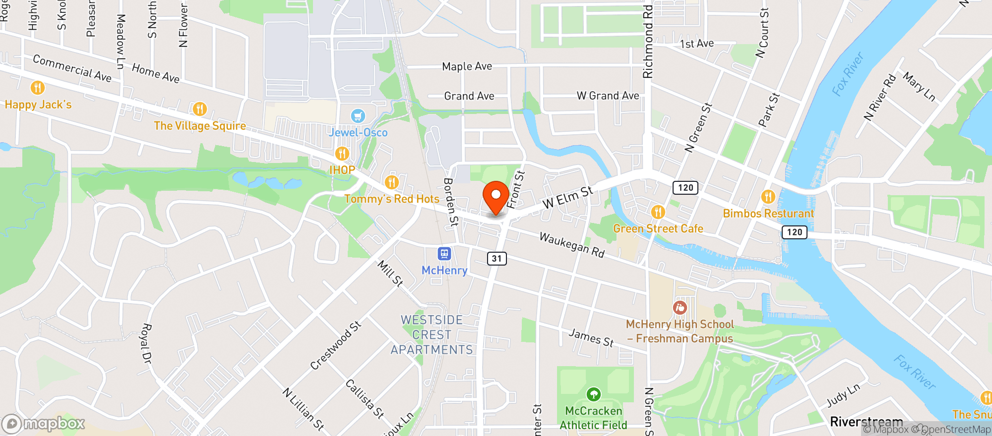 Map showing Cvs Pharmacy