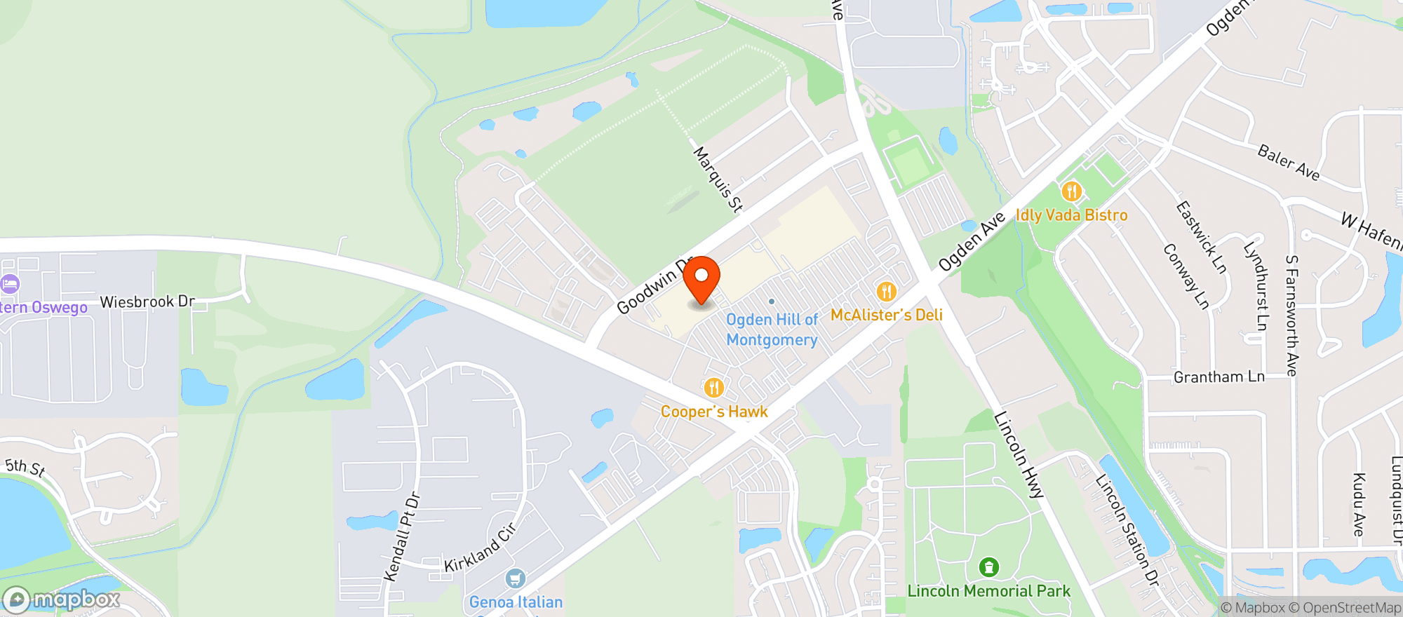 Map showing Sams Club #6388