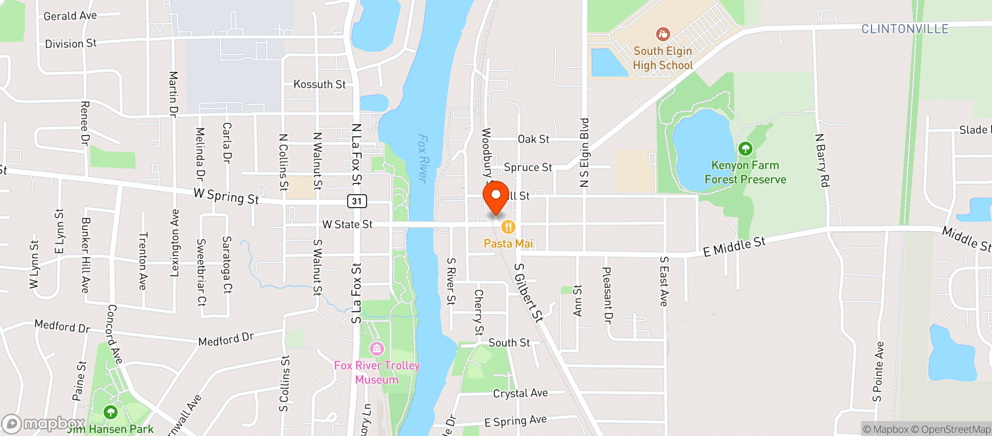Map showing Rc Convenient Spirit
