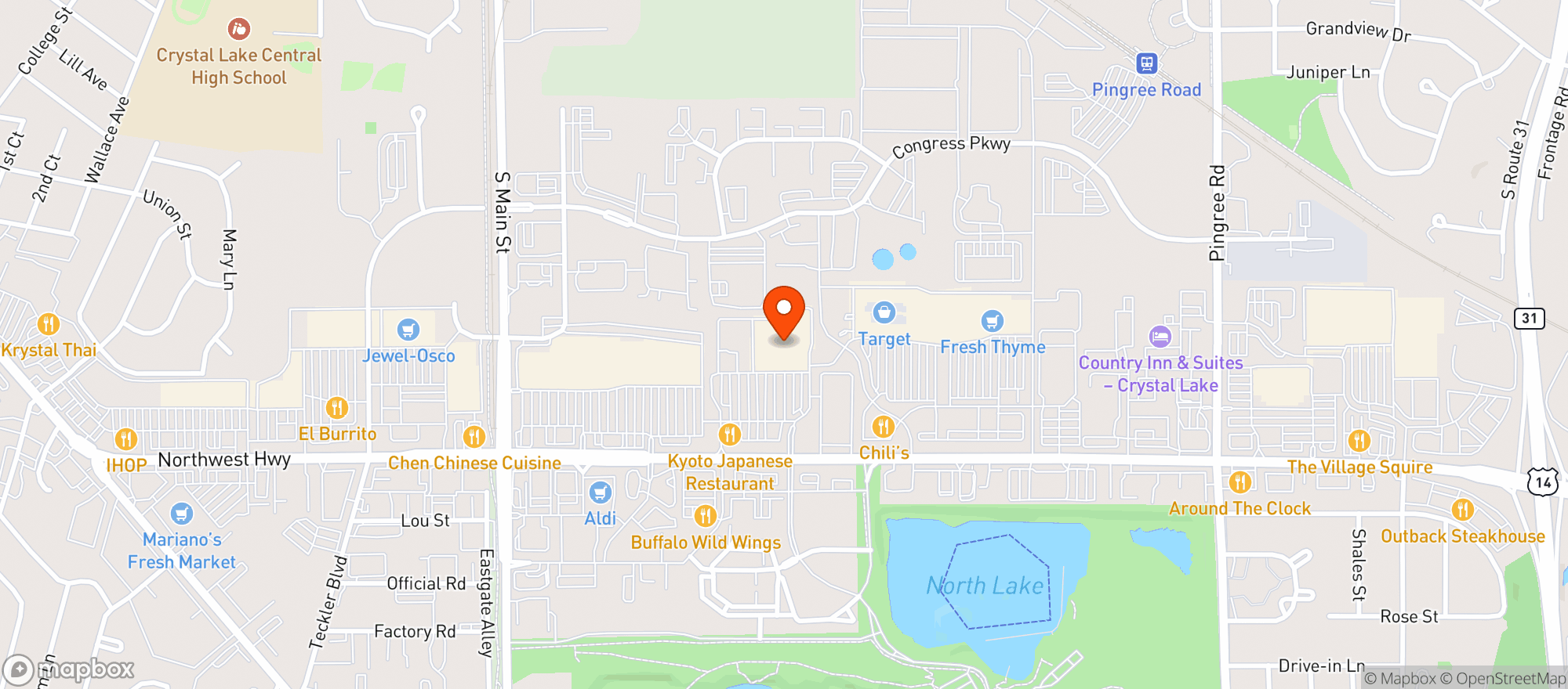 Map showing Sams Club #6339