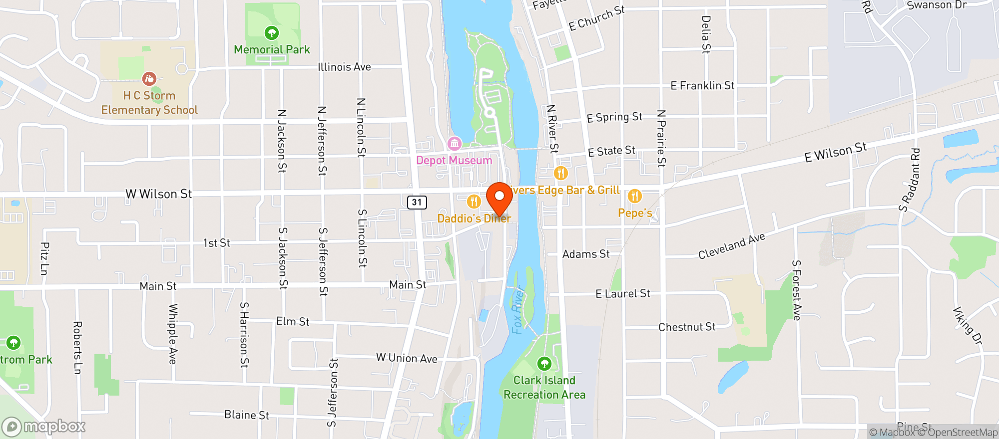 Map showing Urban Apothecary