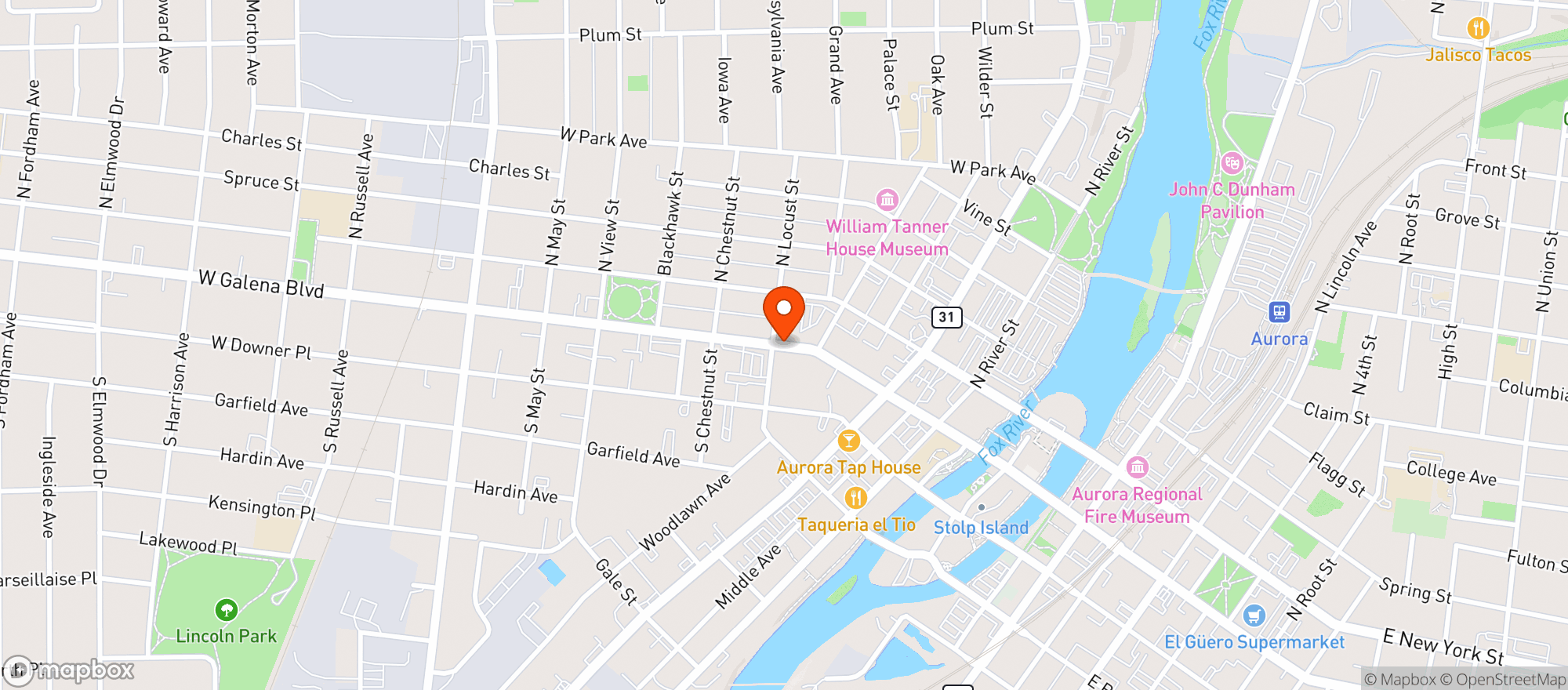Map showing Shell