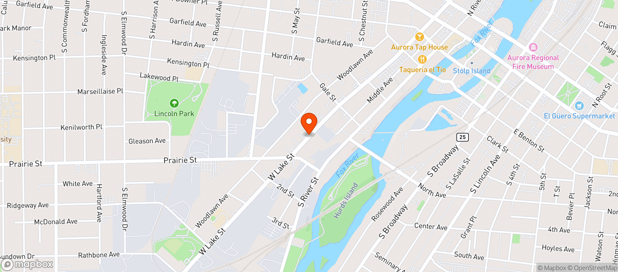 Map showing Ultra Mart