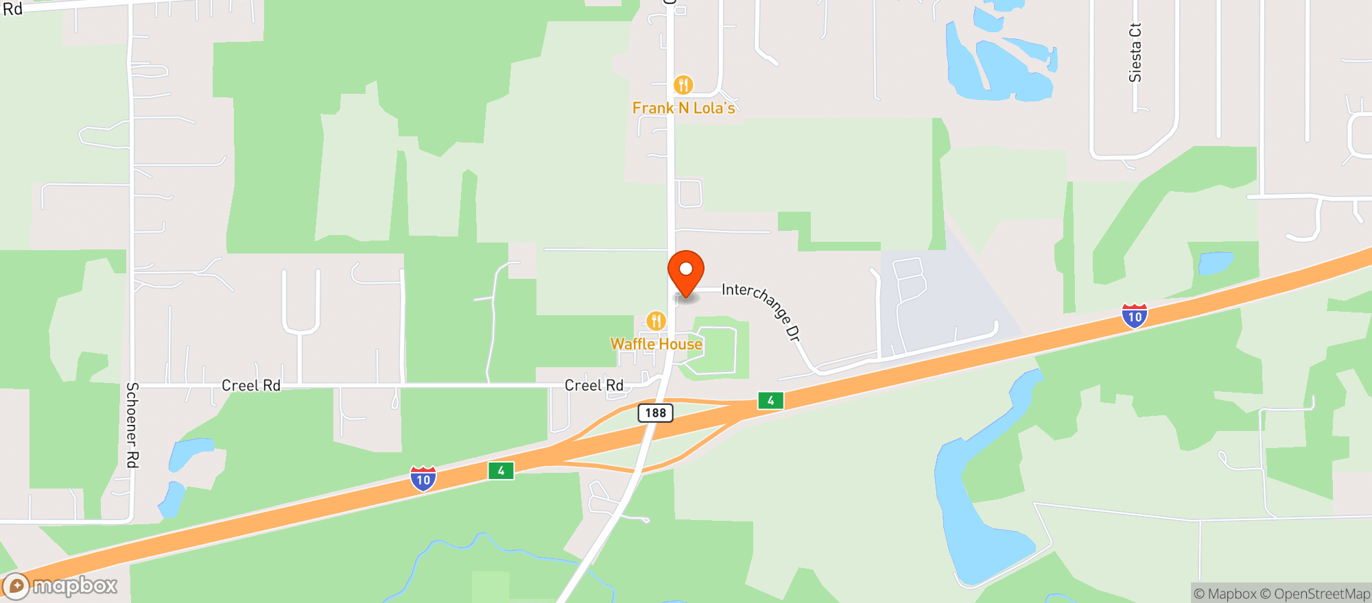 Map showing Smokin Liquor