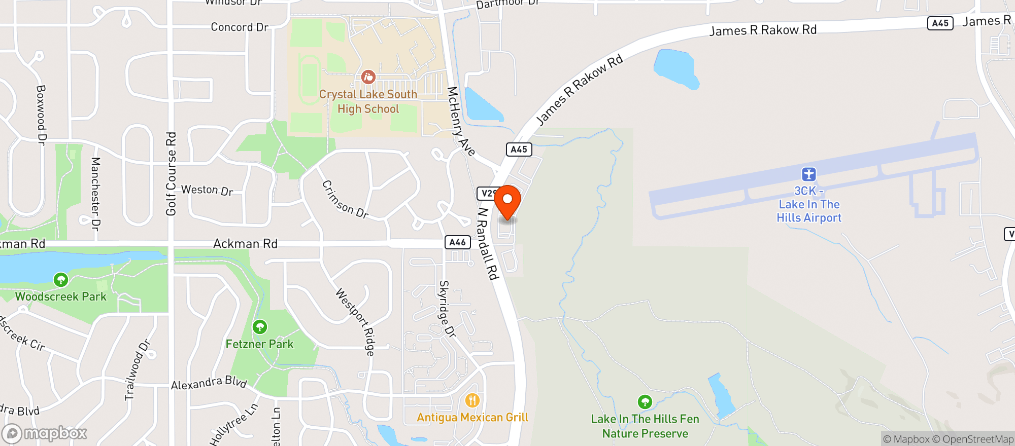 Map showing Cvs Pharmacy