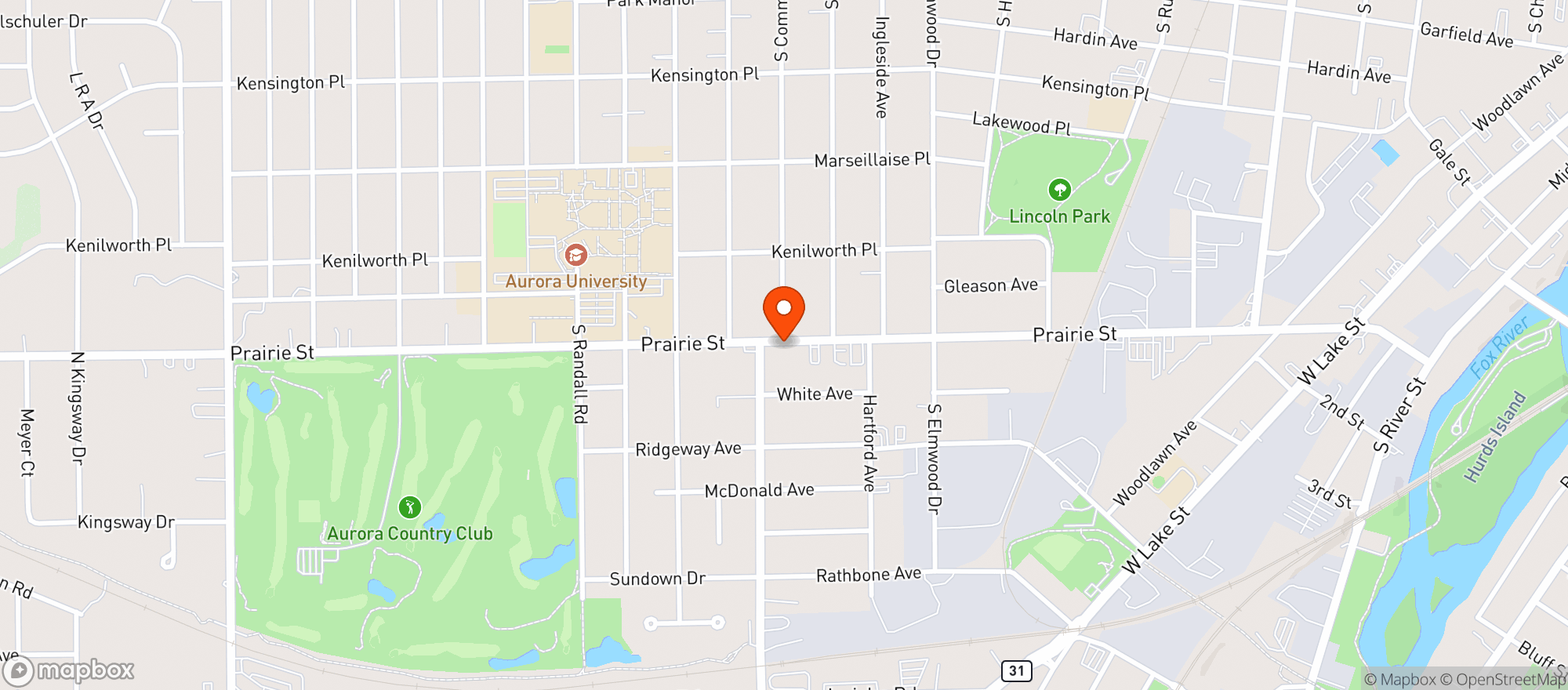 Map showing Priscos Fine Market