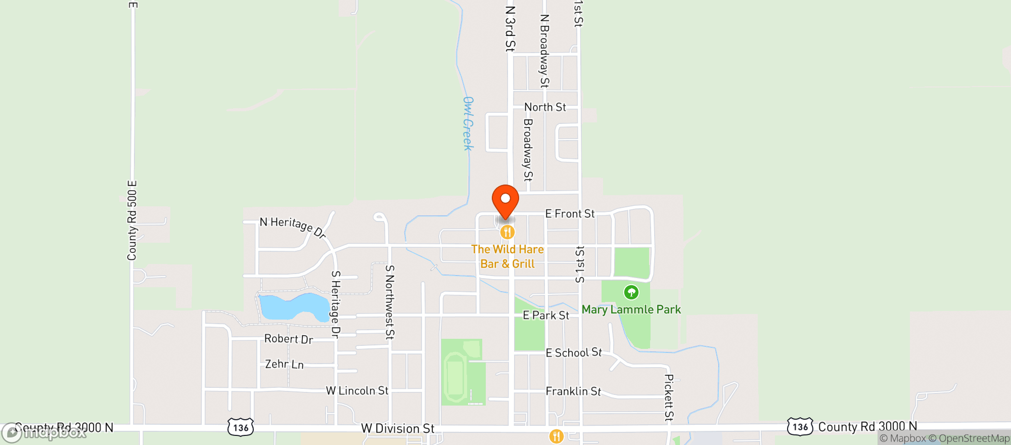 Map showing Ingold s Meat & Deli