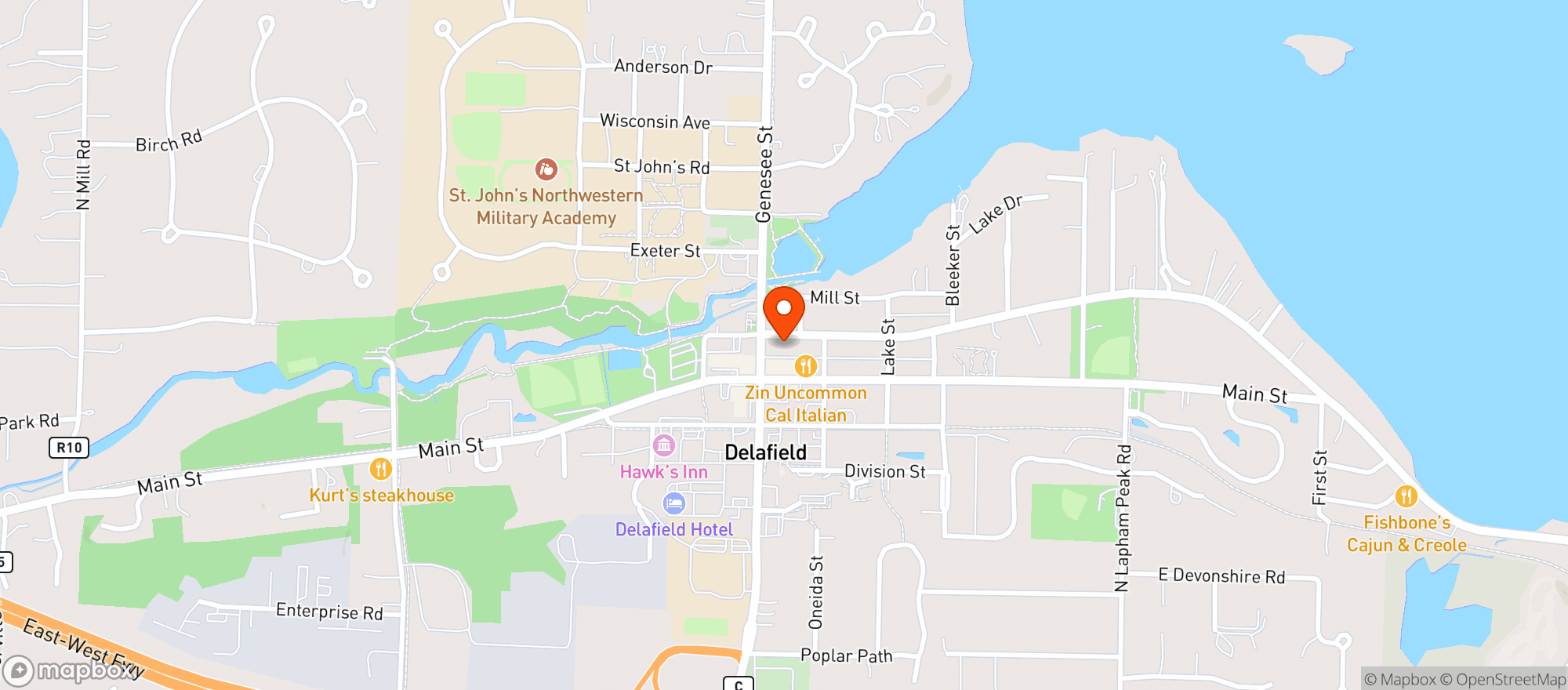 Map showing Beatitude Skincare & Wellness