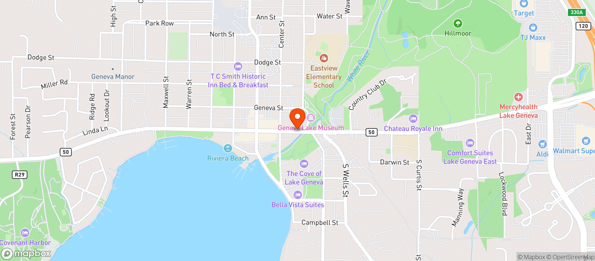 Map showing Bottle Shop The