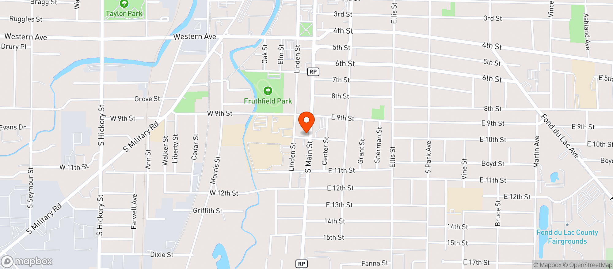 Map showing Sully's Irish Pub