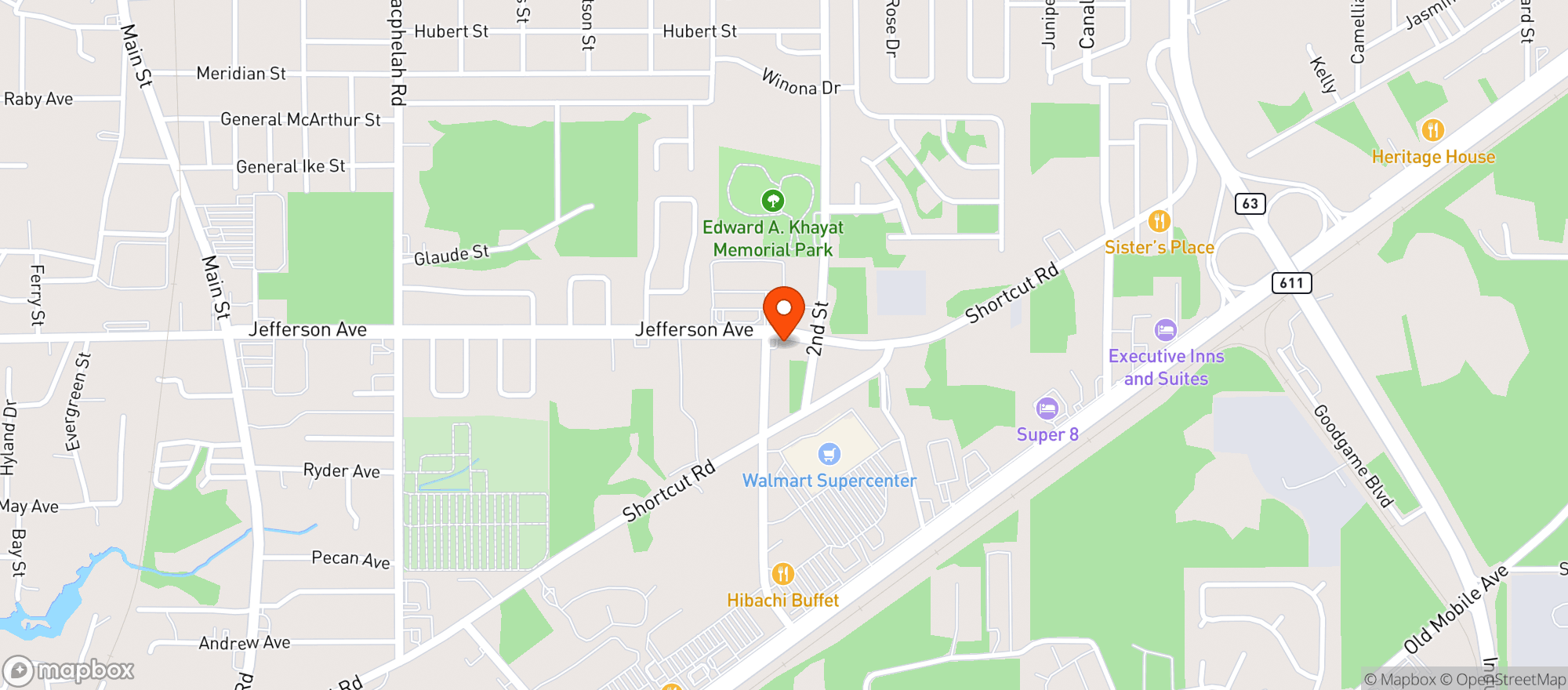 Map showing Dt Hot Food And Grocery